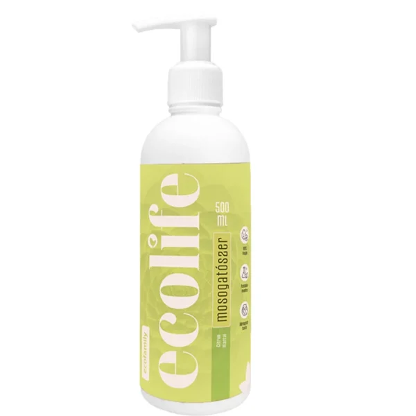 EcoLife Čistiaci prostriedok na riad 500ml Citrus
