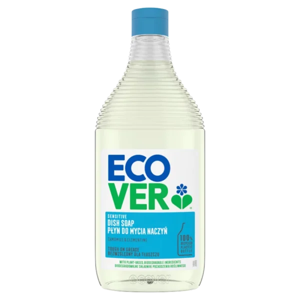 Ecover Prostriedok na Umývanie Riadu – Harmanček & Mandarínka (450 ml)