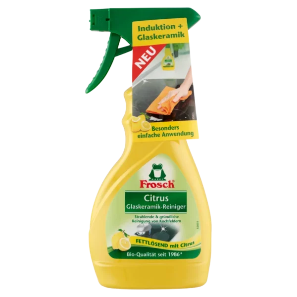 Frosch citrónový čistič na sklokeramické varné dosky 300 ml
