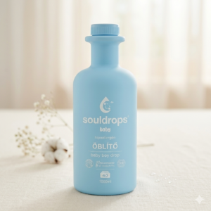 Ekologická aviváž Souldrops Baby Boy – jemná aviváž pre detskú bielizeň 1 l (40 praní)