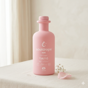 Ekologická aviváž Souldrops Baby Girl – jemná aviváž pre detskú bielizeň 1 l (40 praní)