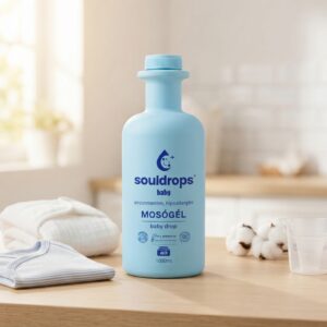 Hypoalergénny prací gél na detskú bielizeň Souldrops Baby (40 pracích dávok, 1000 ml)
