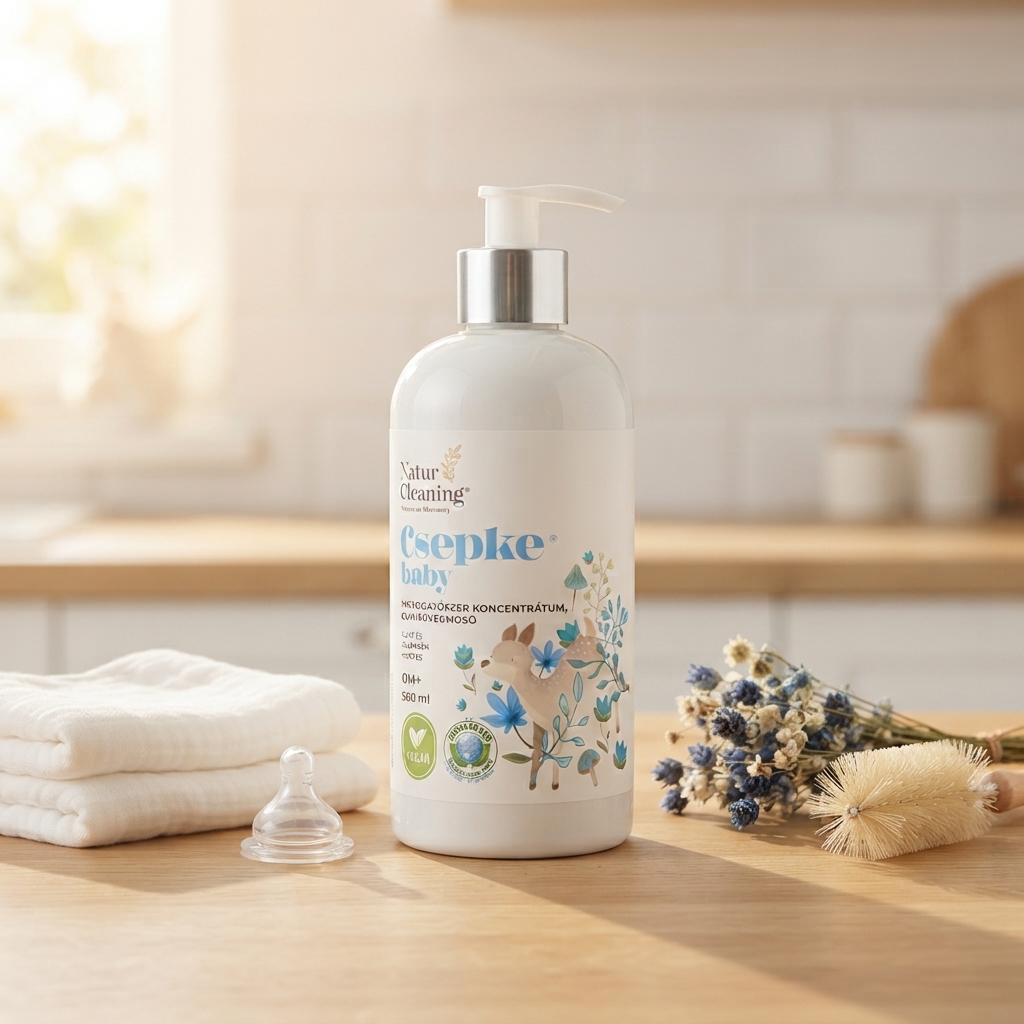 Hypoalergénny prostriedok na detské flaše, cumlíky a riad (500 ml)