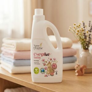 Detský prací gél Natur Cleaning Detský púder 1L Hipoalergénny