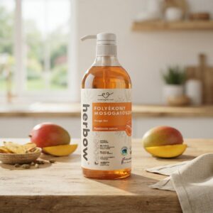 Herbow Tekutý prostriedok na riad s vôňou manga Passionate Nature (500 ml)